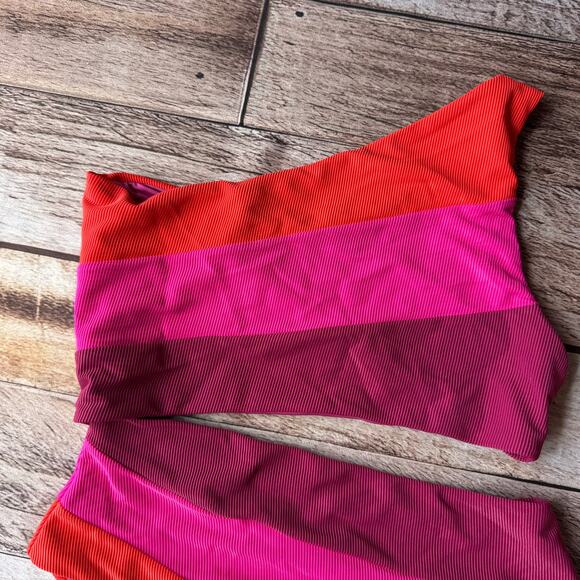 Beach Riot Swimsuit One piece Joyce Be Mine Colorblock Large Beach Vacation - Picture 5 of 9